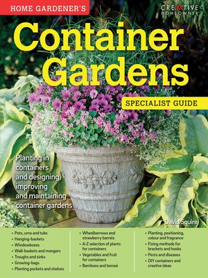 cover image of Home Gardener's Container Gardens (UK Only)